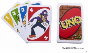 ウノとマリオのコラボ商品「ウノ スーパーマリオ」が6月下旬に発売！ドロー4を跳ね返す「無敵マリオ」が追加の画像2