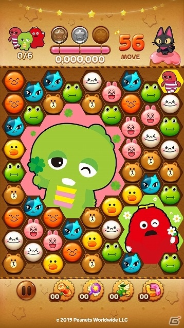 iOS/Android「LINE POP2」×「ガチャピン・ムック」コラボがスタート！イベントクリアで限定スタンプを手に入れようの画像3