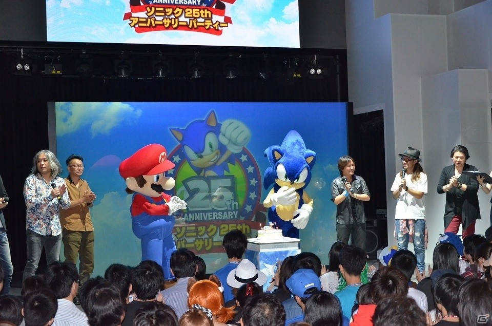 3DS「ソニックトゥーン ファイアー＆アイス」の実機プレイも行われた「ソニック25周年アニバーサリーパーティー」レポートの画像40
