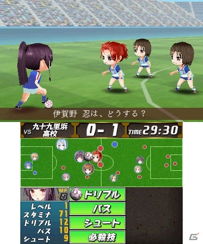 オンラインストア店舗 3DS】 寺女子サッカー3 恋するイレブン いつかは