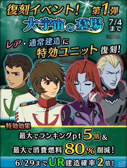 iOS/Android「宇宙戦艦ヤマト2199 BATTLE FIELD INFINITY」復刻イベント第1弾が開催！原田真琴 振袖Ver.も再登場の画像6