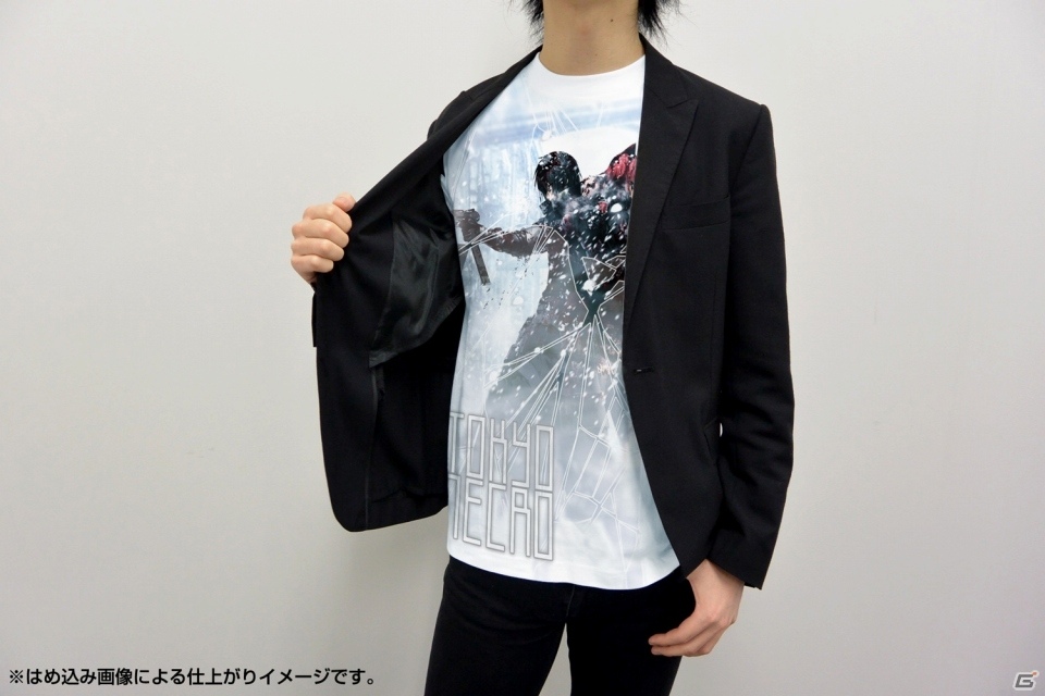 PC「凍京NECRO＜トウキョウ・ネクロ＞」フルグラフィックTシャツなど新規アイテム3種の受注がCROSSクラウドファンディングにてスタートの画像3