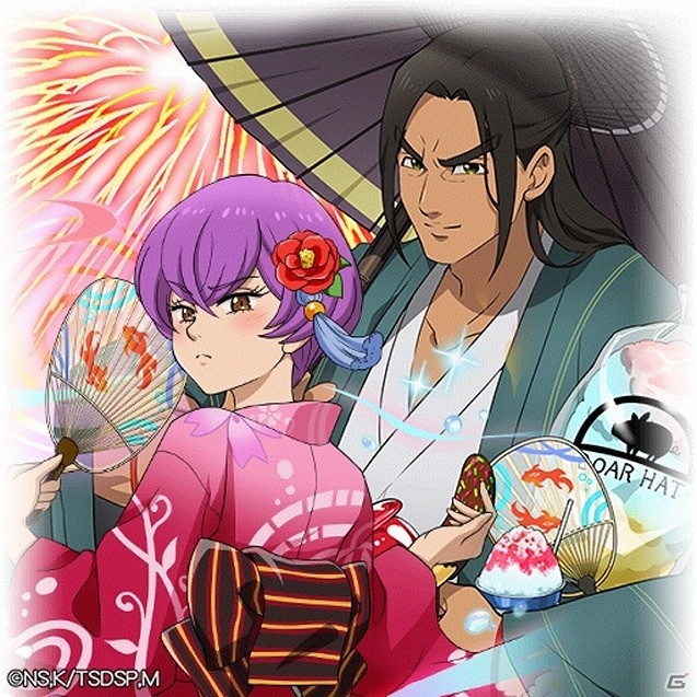 iOS/Android「七つの大罪 ポケットの中の騎士団」浴衣姿のキャラクターを手に入れよう！共闘祭り「リオネス夏祭りー波乱の⼤花⽕⼤会ー」が開始の画像3