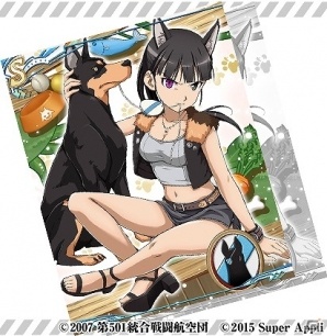 「ストライクウィッチーズ 軌跡の輪舞曲 Blitz」がDMM GAMESランキング1位を獲得！使い魔モチーフのSレアカードがもらえる記念キャンペーンを実施の画像3