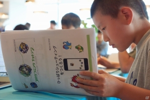 小学生向けiPhoneゲーム開発体験ワークショップ「プログラミングチャレンジ with モンスターストライク」の事後レポートが到着の画像1