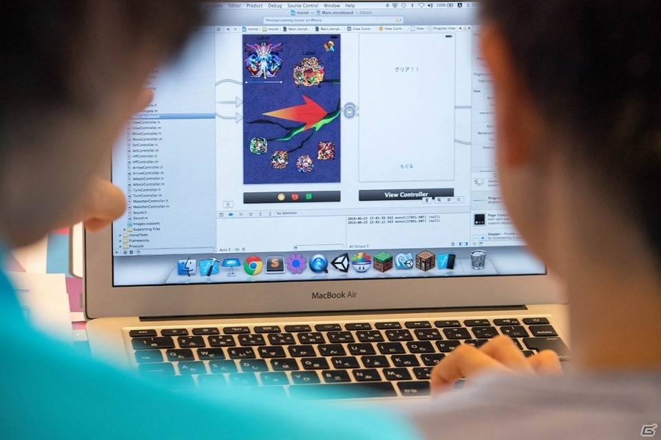 小学生向けiPhoneゲーム開発体験ワークショップ「プログラミングチャレンジ with モンスターストライク」の事後レポートが到着の画像4