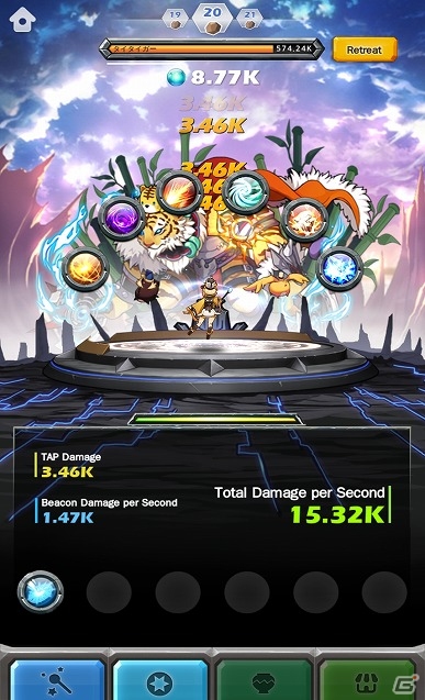 iOS/Android「モンスターウォーロード」新コンテンツ「TAPウォーロード」の実装を含む大型アップデートを実施！の画像1