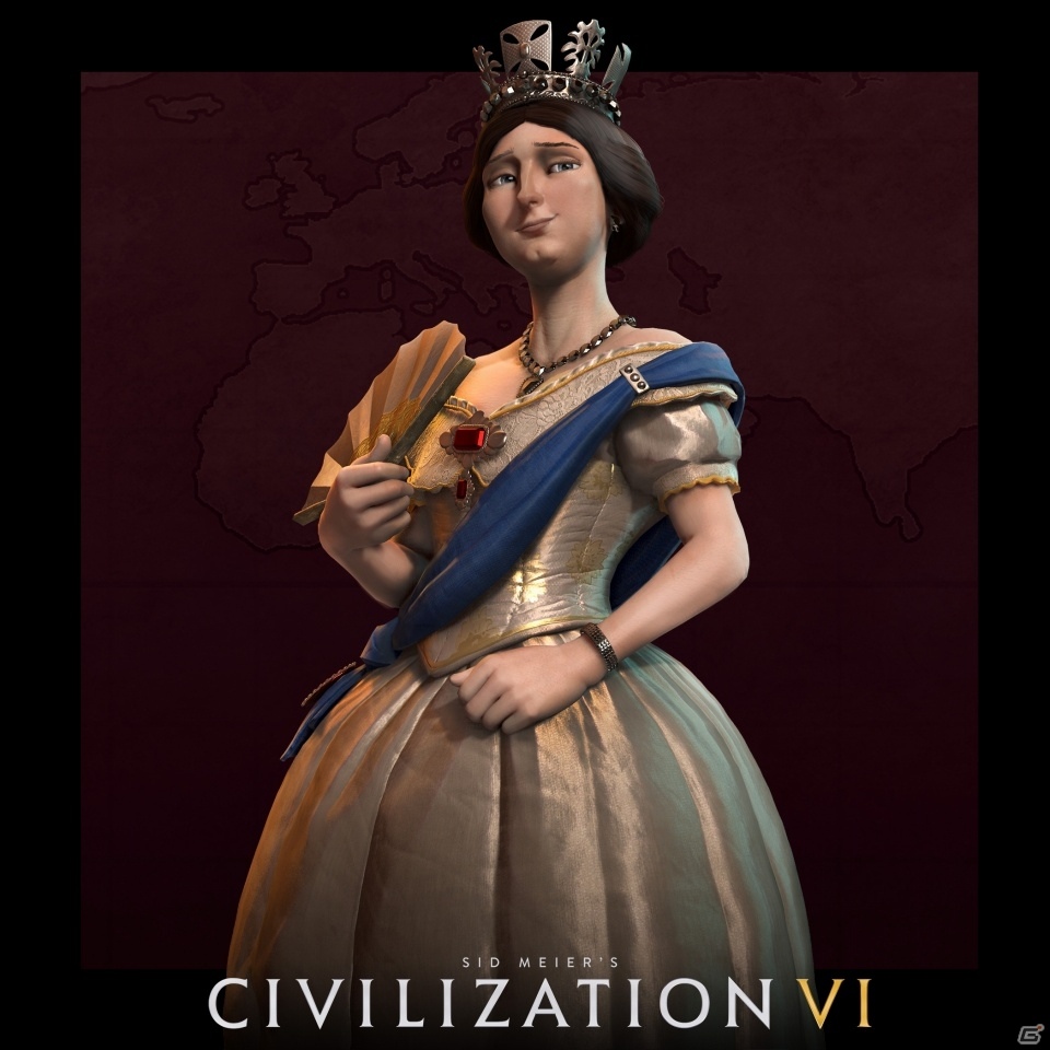 PC「シヴィライゼーションVI」イギリスのリーダーはヴィクトリア女王に決定！新たな動画が公開にの画像1