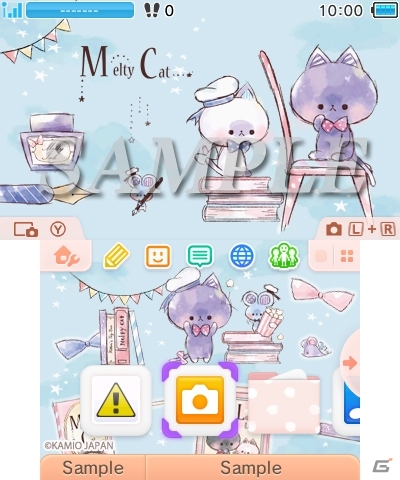 やさしいパステルカラーの「MeltyCat」が3Dテーマになって登場の画像1