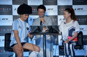 小島よしおさんのギャグハットトリック達成なるか！？河北麻友子さんも駆けつけた「BFB Champions～Global Kick-Off～」発表会をレポートの画像16