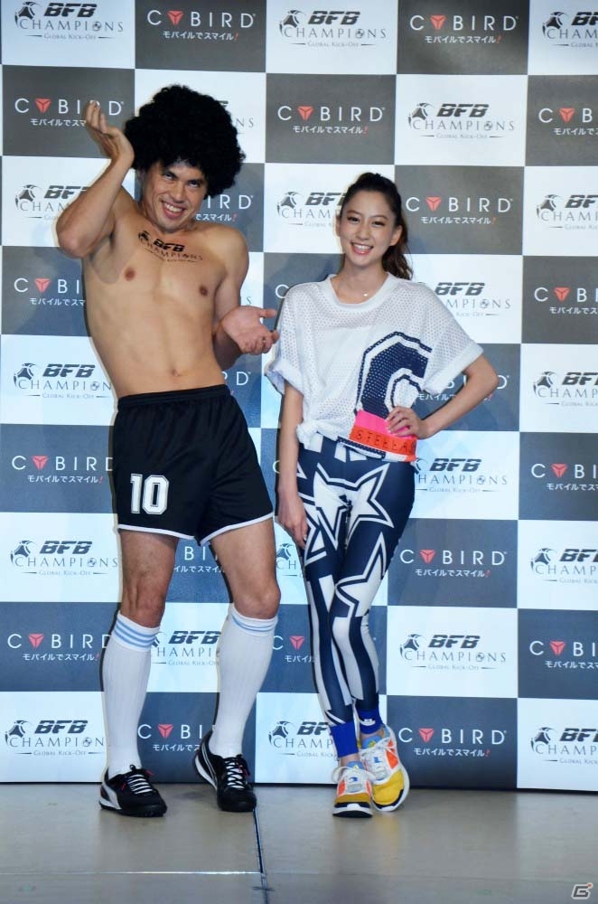 小島よしおさんのギャグハットトリック達成なるか！？河北麻友子さんも駆けつけた「BFB Champions～Global Kick-Off～」発表会をレポートの画像26