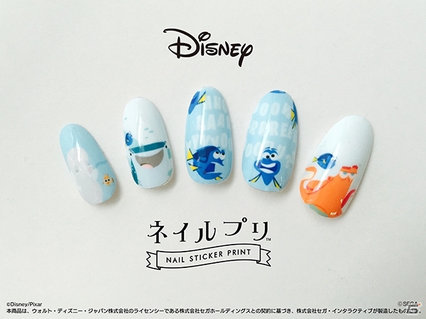 「ネイルプリ」に「アリス・イン・ワンダーランド／時間の旅」「ファインディング・ドリー」のネイルデザインが登場の画像11