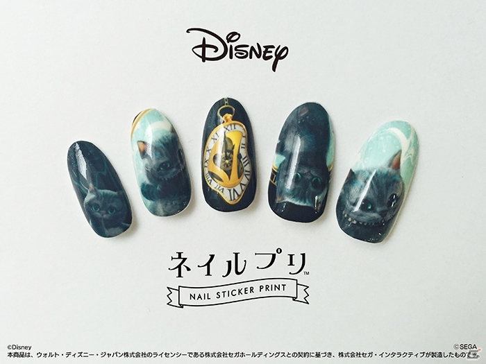 「ネイルプリ」に「アリス・イン・ワンダーランド／時間の旅」「ファインディング・ドリー」のネイルデザインが登場の画像7