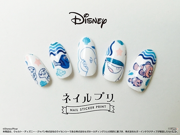 「ネイルプリ」に「アリス・イン・ワンダーランド／時間の旅」「ファインディング・ドリー」のネイルデザインが登場の画像9
