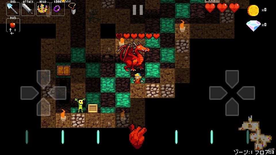 iOS版「クリプト・オブ・ネクロダンサー ポケットエディション」が本日配信！Apple TV版も同時配信の画像2