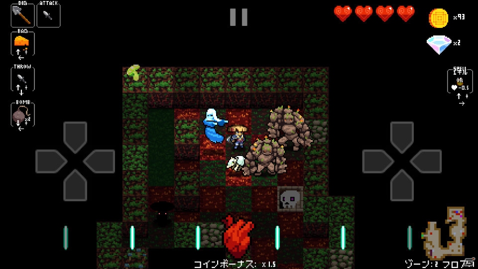 iOS版「クリプト・オブ・ネクロダンサー ポケットエディション」が本日配信！Apple TV版も同時配信の画像4