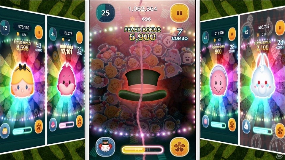 iOS/Android「LINE：ディズニー ツムツム」7月2日よりTVCM「アリス・イン・ワンダーランド／時間の旅」篇が放送開始の画像3