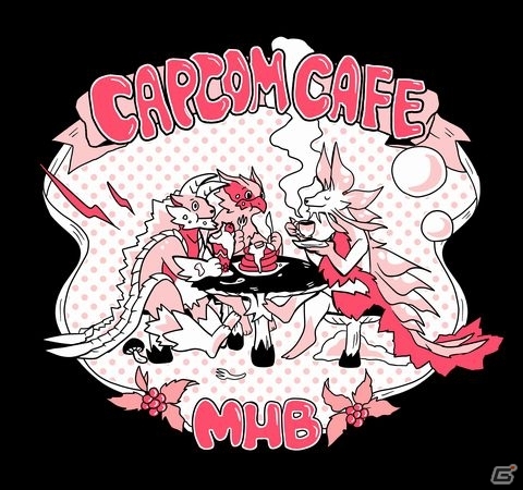 あざらすぃゆずこ氏の描き下ろしイラストを使用したモンハン部とカプコンカフェのコラボTシャツが発売決定！の画像2