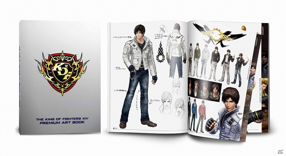 PS4「THE KING OF FIGHTERS XIV」初回特典「PREMIUM ART BOOK」の詳細が公開！DLCコスチューム“CLASSIC KYO”もムービーでチェックの画像1