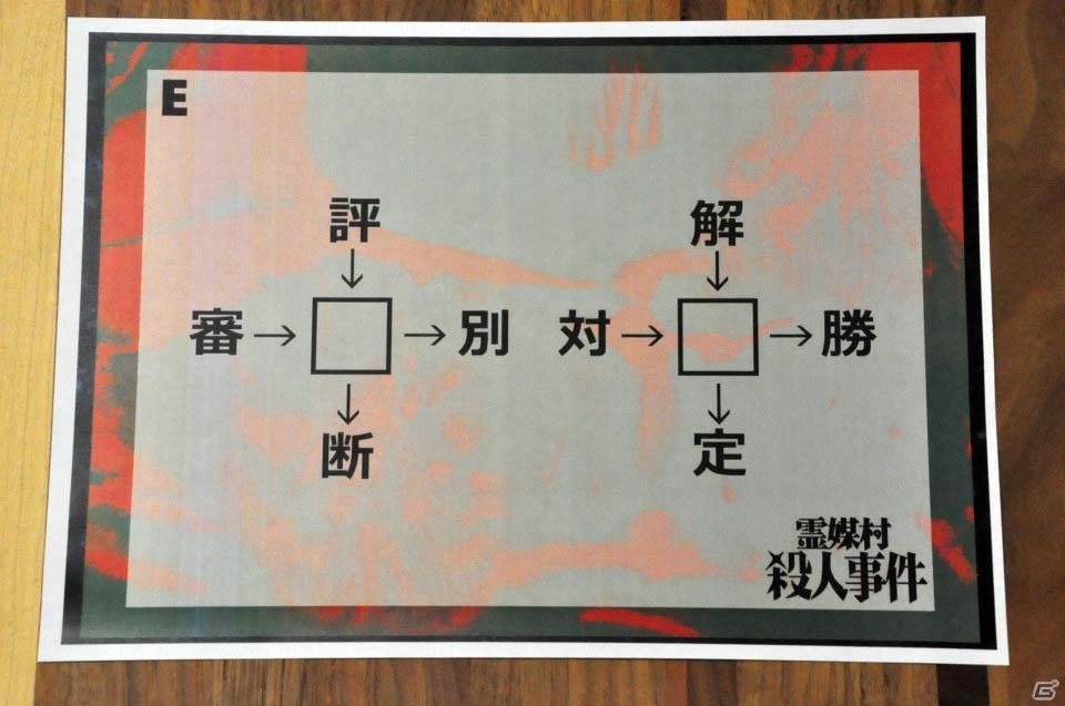 リアル逆転裁判を体験しよう！「リアル脱出ゲーム×アニメ逆転裁判『霊媒村殺人事件』」プレビューをレポートの画像7