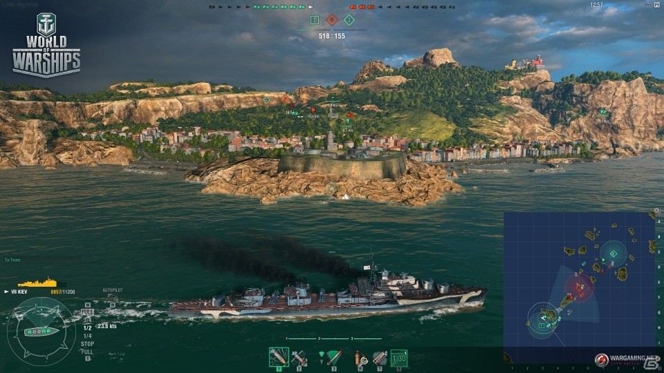 PC「World of Warships」開発新体制がスタート！要塞戦モードなどを追加したアップデート0.5.8も本日実施の画像2