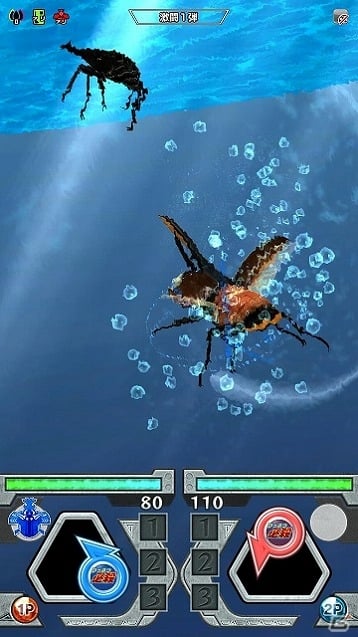 AC「新甲虫王者ムシキング」激闘1弾が稼働開始！新シリーズ最初のVガジェは「海」「太陽」に決定の画像2