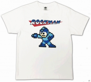 8bitドットの「ロックマン 半袖Tシャツ」がファッションセンターしまむらで販売の画像1
