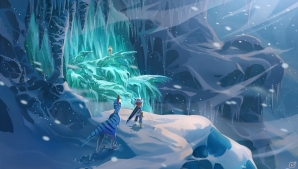 3DS「モンスターハンター ストーリーズ」ベリオロスと絆を結んだ「アユリア」を紹介！雪原や洞窟などさまざまなロケーションもチェックの画像9
