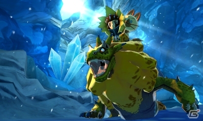 3DS「モンスターハンター ストーリーズ」ベリオロスと絆を結んだ「アユリア」を紹介！雪原や洞窟などさまざまなロケーションもチェックの画像11