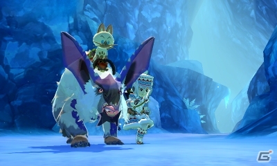 3DS「モンスターハンター ストーリーズ」ベリオロスと絆を結んだ「アユリア」を紹介！雪原や洞窟などさまざまなロケーションもチェックの画像13