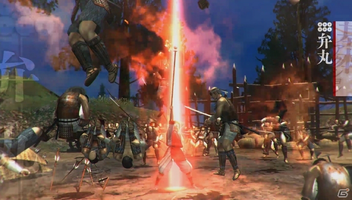 PS4/PS3「戦国BASARA 真田幸村伝」新武将・弁丸＆梵天丸のプレイ映像が公開！の画像2