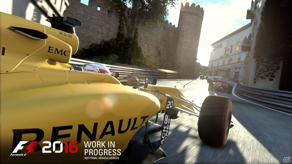 PS4/Xbox One「F1 2016」進化したセーフティカー＆バクーサーキットが収録！バクー市街地サーキットトレーラーも公開の画像4
