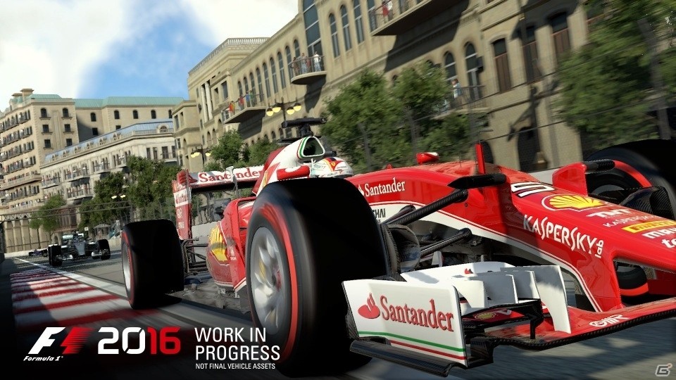 PS4/Xbox One「F1 2016」進化したセーフティカー＆バクーサーキットが収録！バクー市街地サーキットトレーラーも公開の画像9