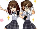 iOS/Android「エレメンタルストーリー」CMソング担当・まこみなのキャラクターが登場