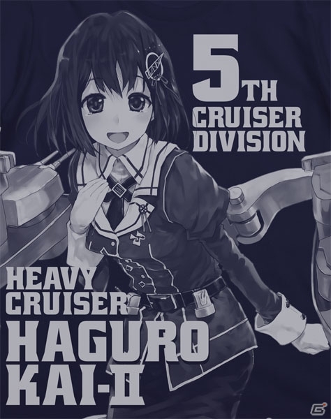 「艦隊これくしょん -艦これ-」羽黒改二、筑摩改二、秋月、瑞穂のオールプリントTシャツが発売決定の画像1