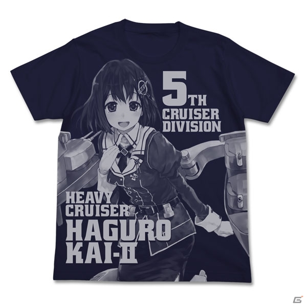 「艦隊これくしょん -艦これ-」羽黒改二、筑摩改二、秋月、瑞穂のオールプリントTシャツが発売決定の画像2