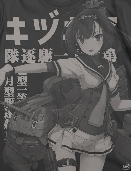 「艦隊これくしょん -艦これ-」羽黒改二、筑摩改二、秋月、瑞穂のオールプリントTシャツが発売決定の画像5