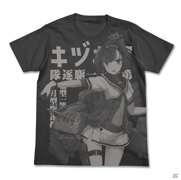 「艦隊これくしょん -艦これ-」羽黒改二、筑摩改二、秋月、瑞穂のオールプリントTシャツが発売決定の画像6