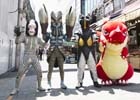 iOS/Android「モンスターストライク」怪獣が怪獣を連れ去って逃走中！？都内各所にウルトラ怪獣たちが出没