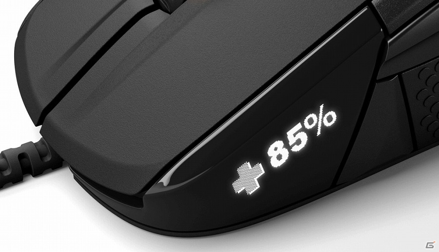 有機ELディスプレイ・バイブレーション機能を搭載したゲーミングマウス「SteelSeries Rival 700」が7月22日より販売開始の画像2