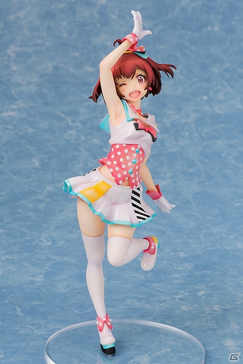 メラメラって感じです！「Tokyo 7th シスターズ」より「春日部ハル H-A-J-I-M-A-R-I-U-T-A-!! Ver.」がフィギュア化！の画像1