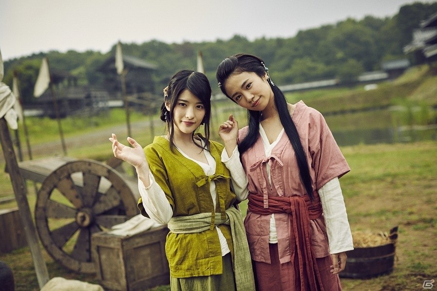 iOS/Android「三国天武」仮面女子・神谷えりなさんとグラビアアイドルの菜乃花さんが共演したTVCMが公開！の画像13