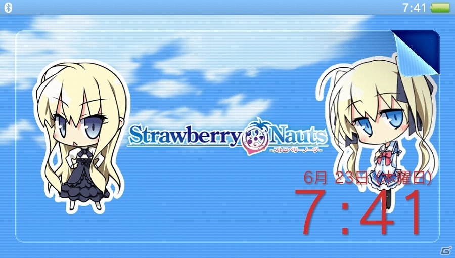PS Vita版「Strawberry Nauts」が7月28日に発売―新規ヒロイン・万里佳と姉の千代里をデザインしたテーマも配信開始の画像2
