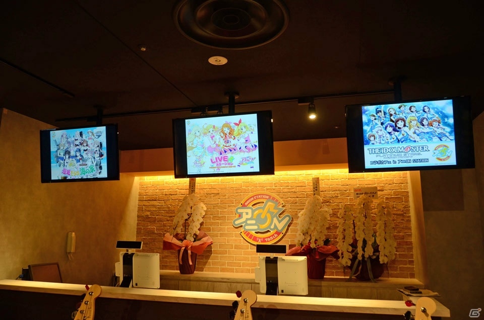 アイマス アイカツ 艦これ のコラボカフェをオープンから展開する アニon Station Akihabara本店 内覧会レポート ゲーム情報サイト Gamer