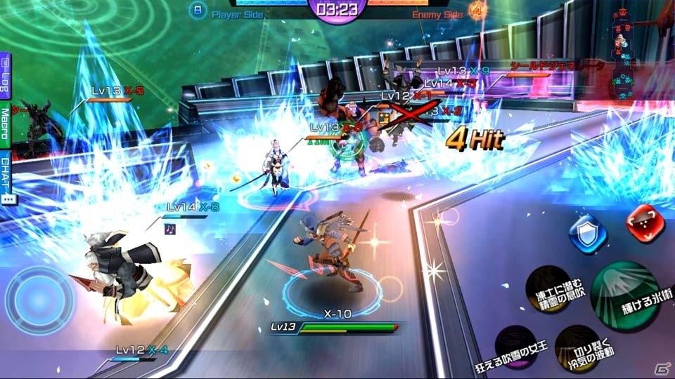 5対5の対戦チームバトルアクション「X-world」Android版が配信開始！の画像5