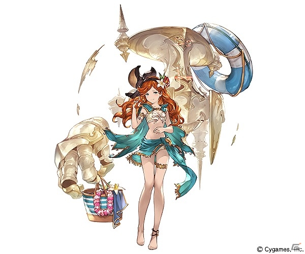「グランブルーファンタジー」水着姿のサラが登場！Wスターレジェンド10連ガチャも開催の画像3