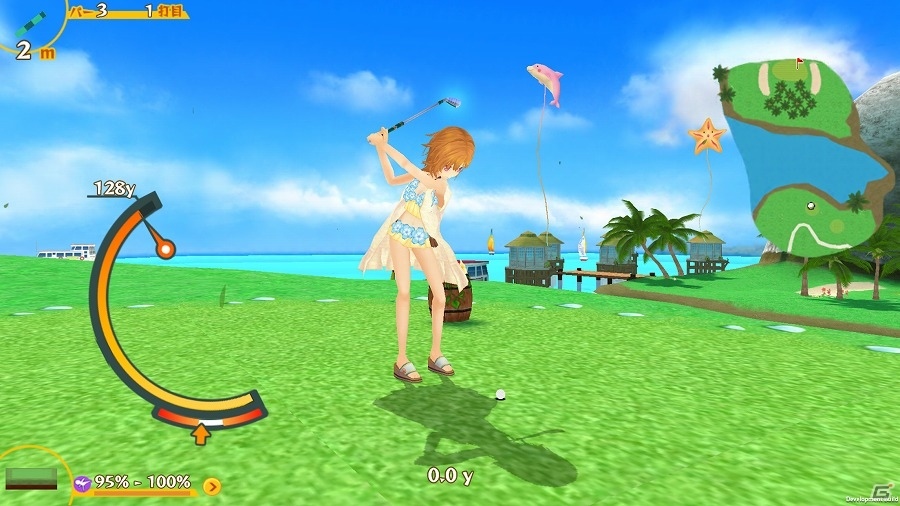 iOS/Android「スマホでゴルフ！ぐるぐるイーグル」水着美女たちとゴルフ対決できるイベント「バカンスバトル」が開催！の画像4