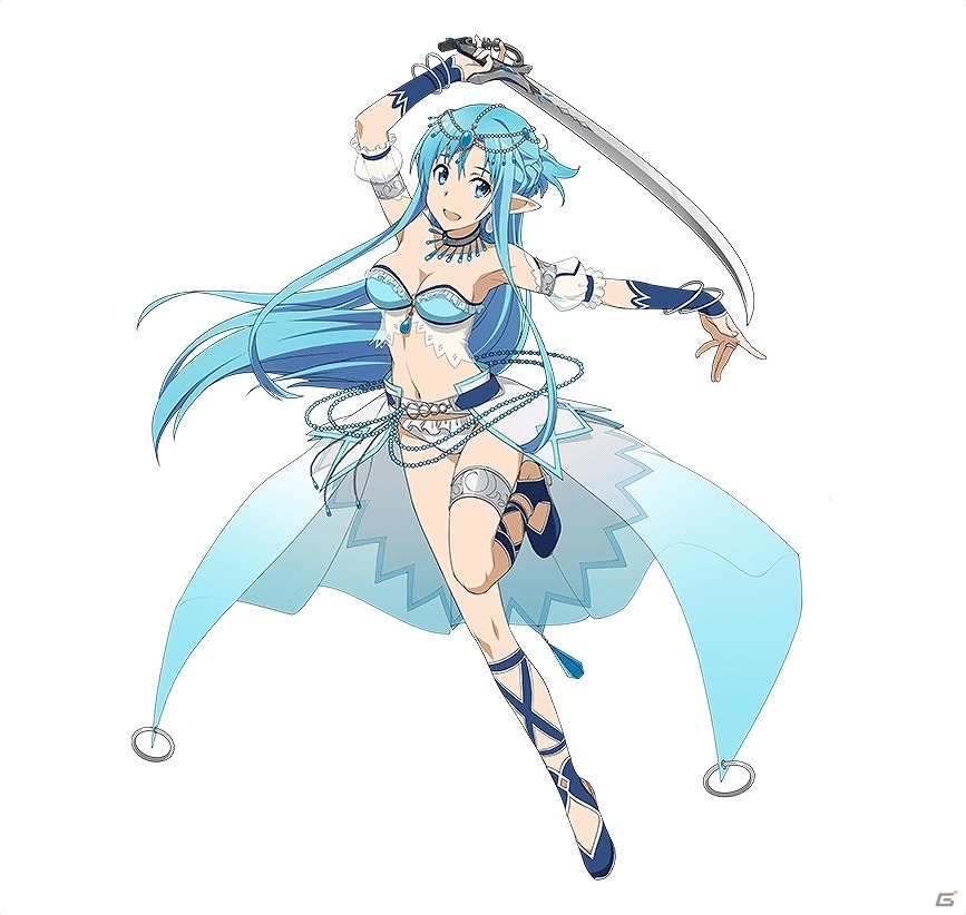 iOS/Android「ソードアート・オンライン コード・レジスタ」妖艶な踊り子衣装のアスナやリーファたちヒロインがレアスカウトに登場！の画像2