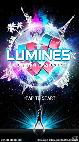 iOS/Android「LUMINES パズル＆ミュージック」が配信開始！「ULTRA JAPAN」「SEKAI NO OWARI」とのコラボPACKも配信決定の画像1