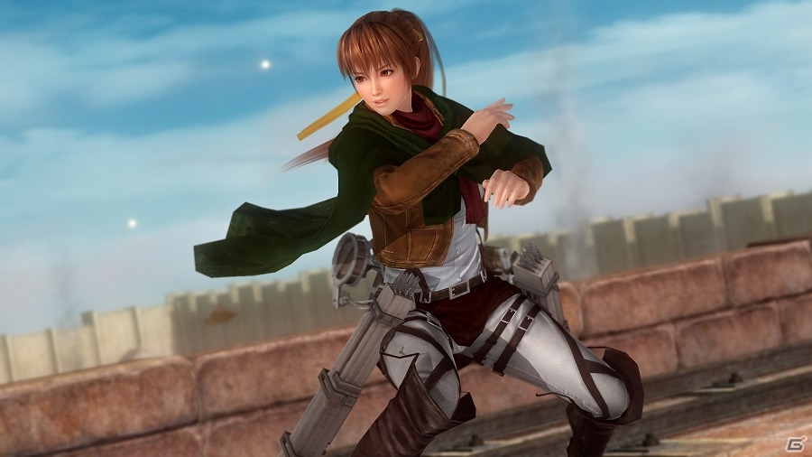 PS4/Xbox One「DEAD OR ALIVE 5 Last Round」立体起動装置も完全再現！「進撃の巨人」コラボコスチューム＆ステージが配信開始の画像10